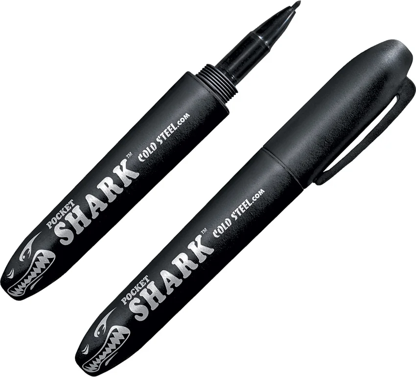 Cold Steel Pocket Shark Permanent Marker & Defense Pen