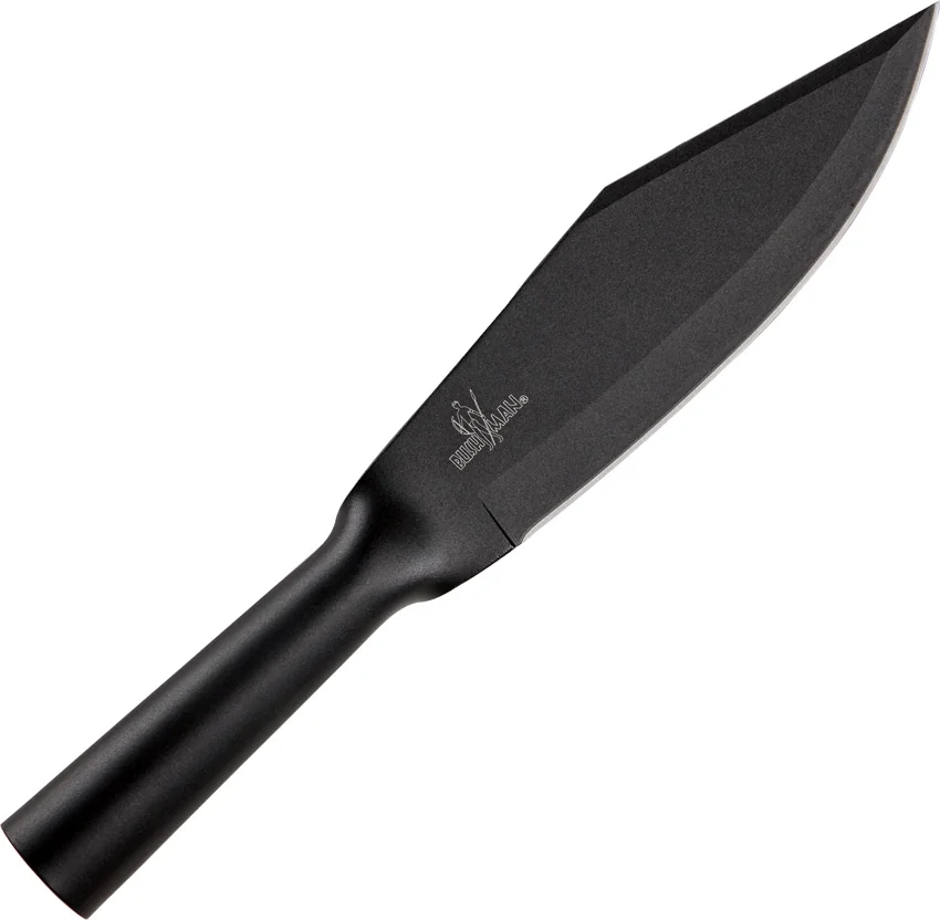 Cold Steel Bowie Blade Bushman Knife + Sheath & Fire Steel (7" Black) 95BBUSK