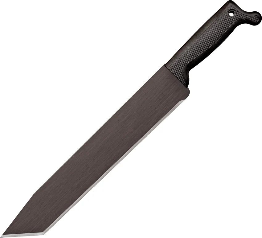 Cold Steel Tanto Machete Fixed Blade Knife (13" Black) 97BTMS