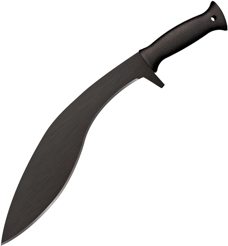 Cold Steel Kukri Plus Machete Fixed Blade Knife (13" Black) 97KMPS