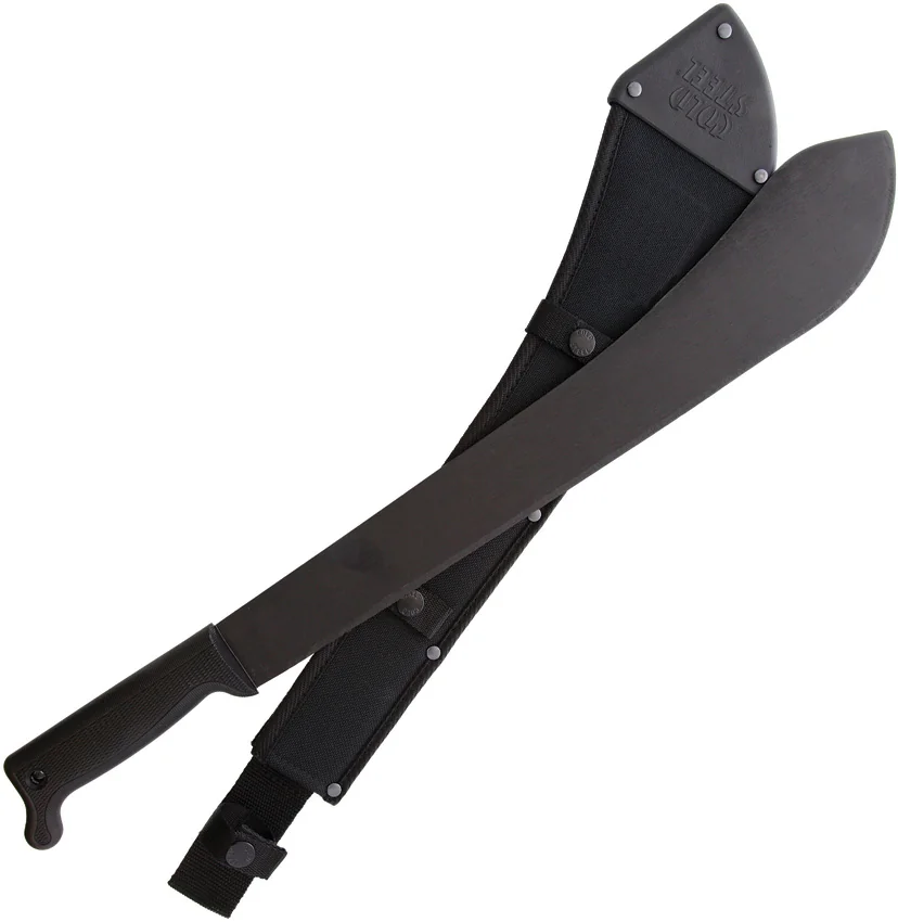 Cold Steel Fixed Blade Knife Bolo Machete (18" Black) 97LBM