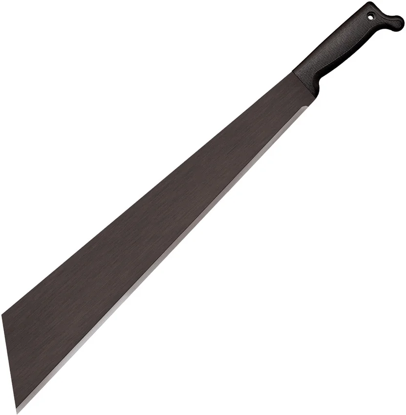 Cold Steel Slant Tip Machete Fixed Blade Knife (21" Black) 97ST21S