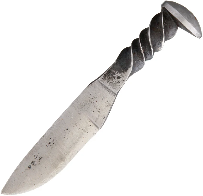 Iron Mountain Metal Craft Mini Railroad Spike Knife