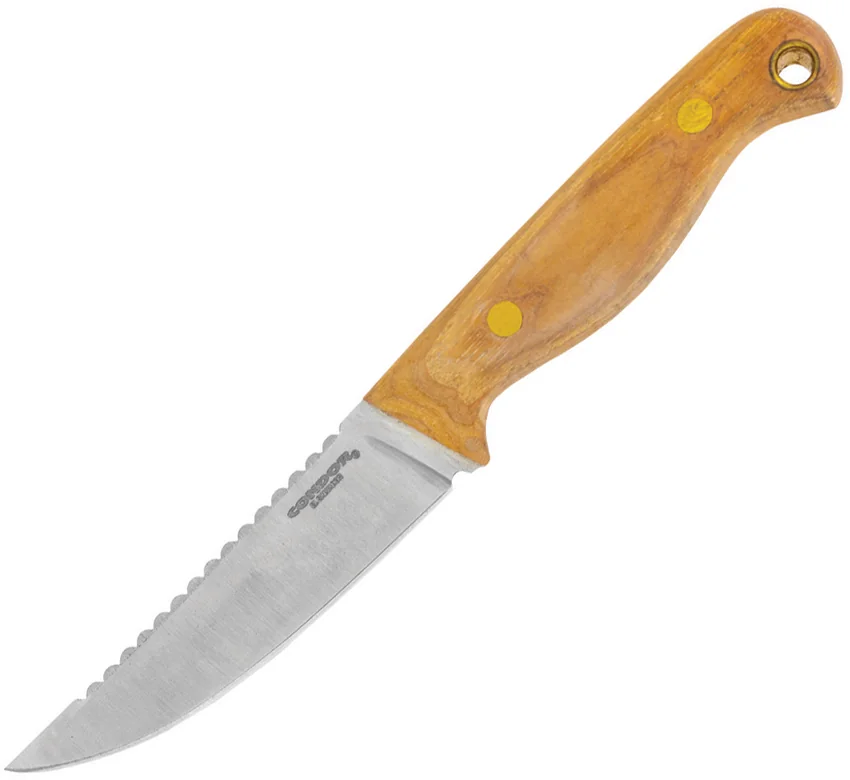 Condor Trelken Knife Fixed Blade Hickory (3.38" Satin) CTK114-3.5SS