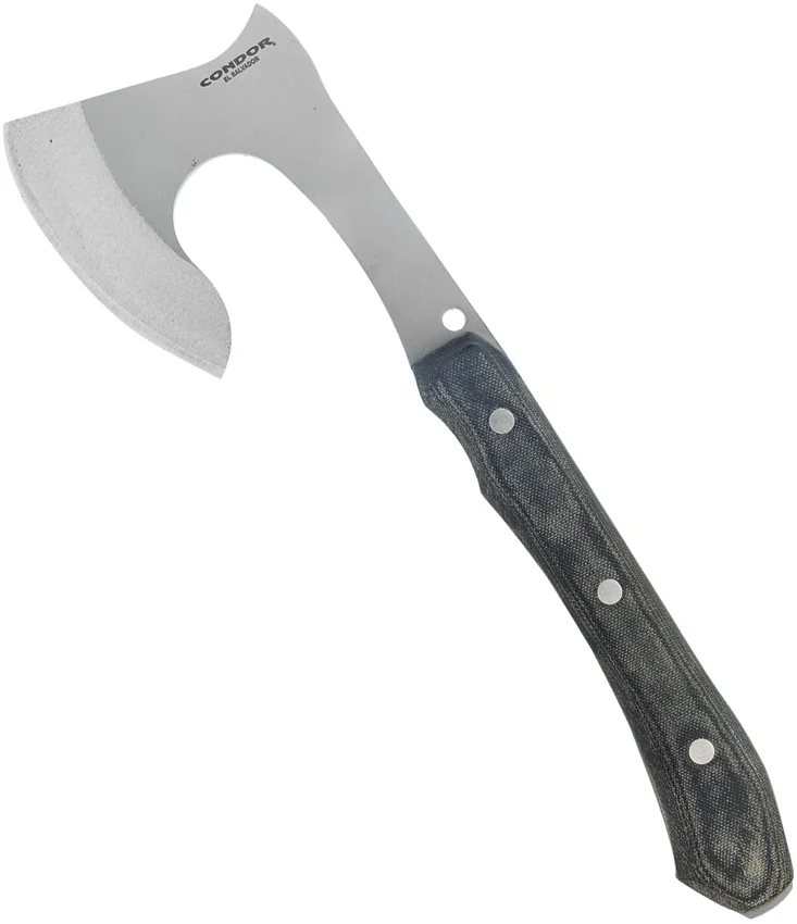 Condor K-Night Hatchet Axe Black Micarta (5.4" Bead Blast) CTK183853HC