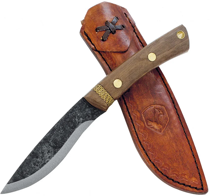 Condor Huron Fixed Blade Knife Walnut (4.25" Patina) CTK2806-4.25