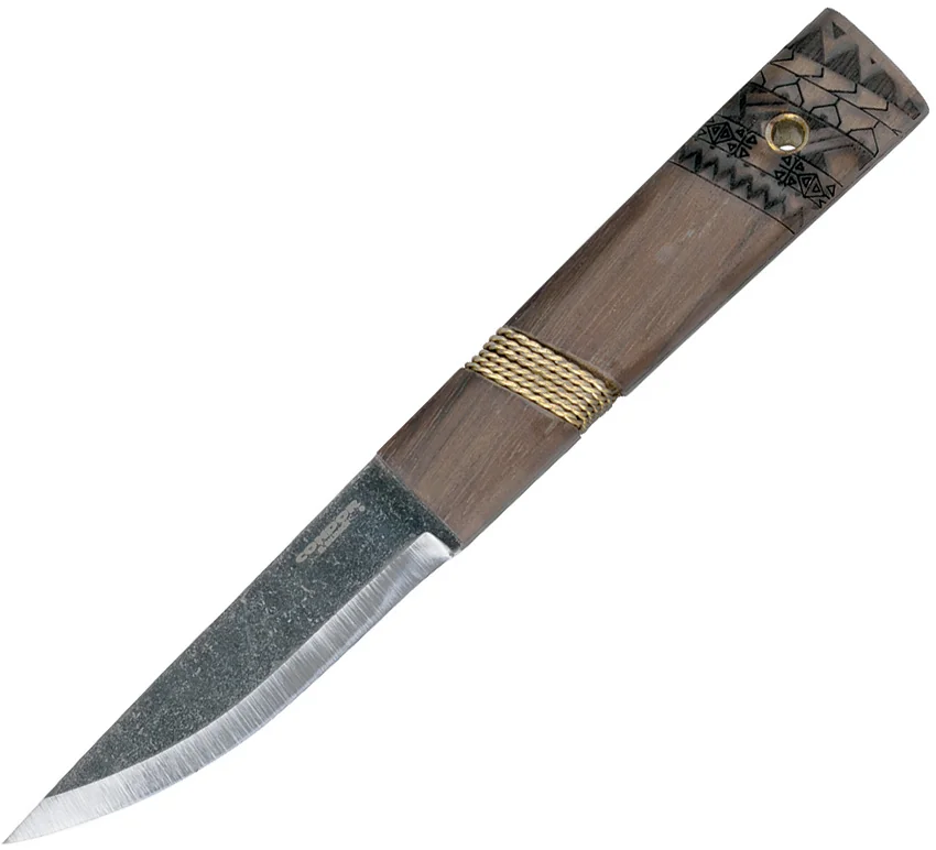 Condor Indigenous Puukko Knife Fixed Blade Walnut (3.9" Natural) CTK2811-3.9HC
