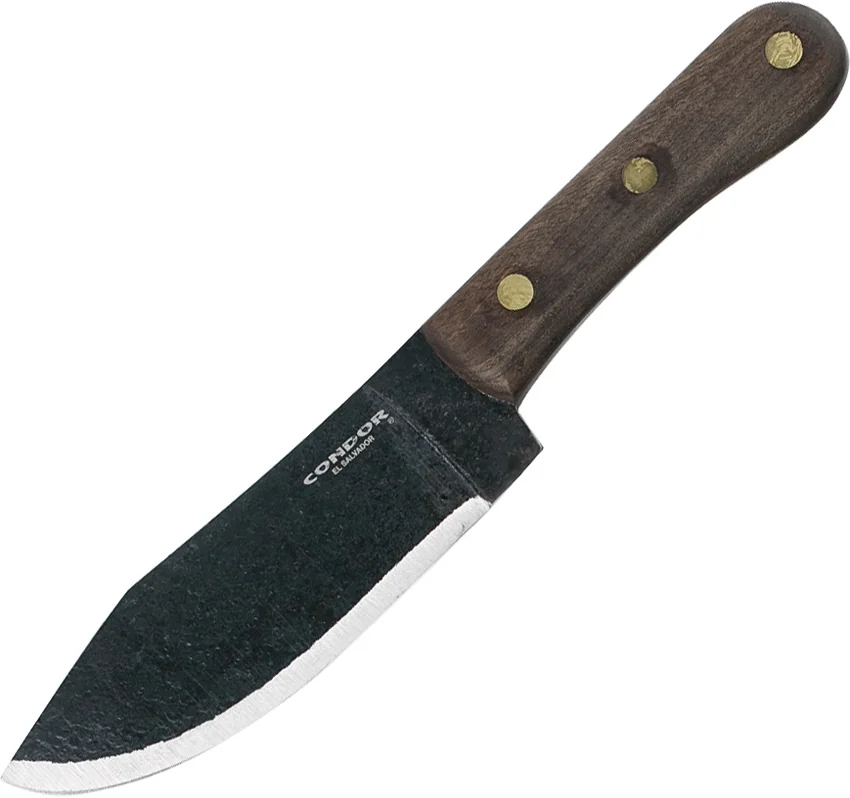 Condor Mini Hudson Bay Knife Fixed Blade Walnut (4.9" Condor Classic)