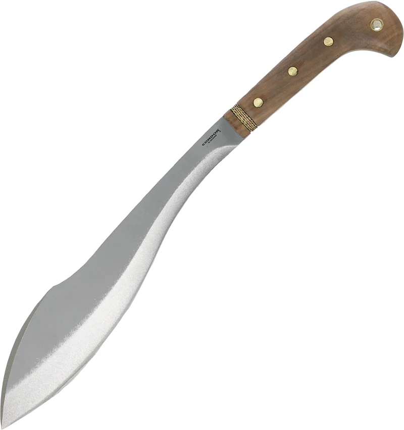 Condor Amalgam Machete Fixed Blade Walnut (12.25" Blasted) CTK2817-11.7HC