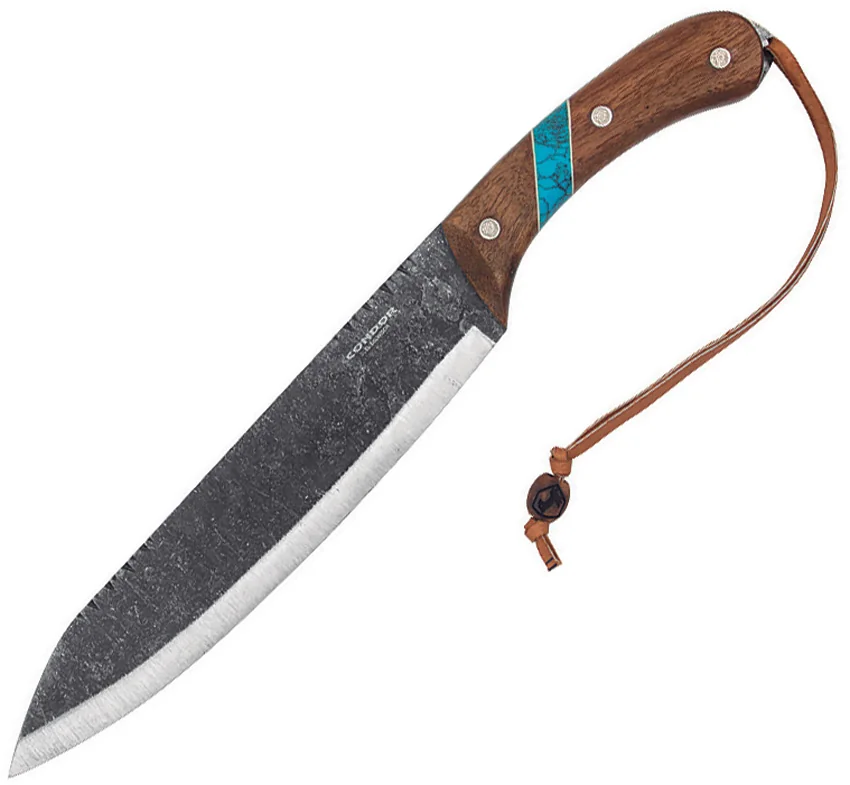 Condor Blue River Machete Fixed Blade Knife (11" Gray) CTK2827-10HC