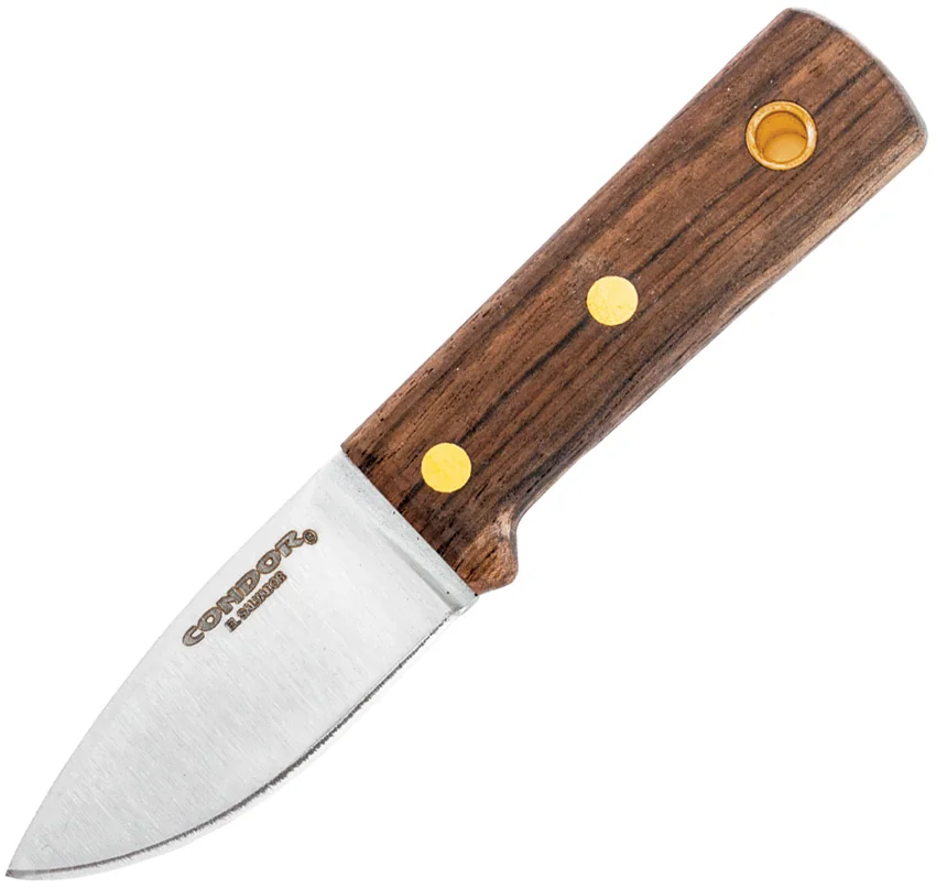 Condor Compact Kephart Knife Fixed Blade Walnut (2.5" Satin)