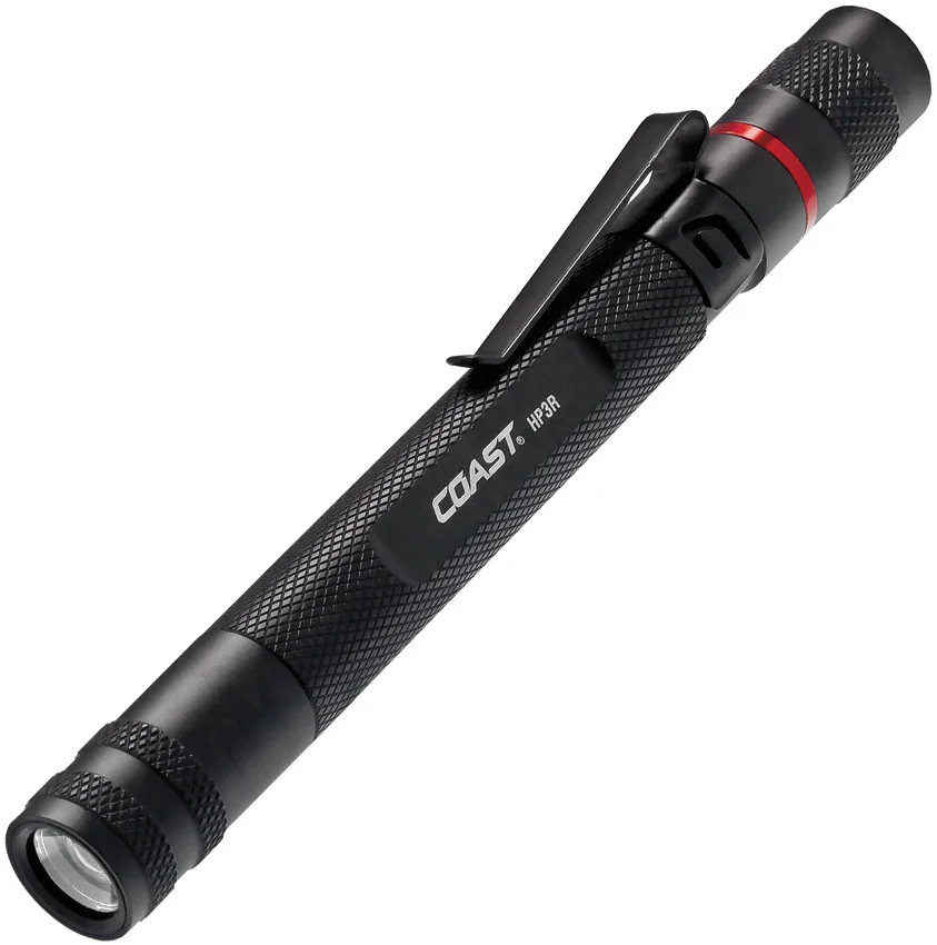 Coast HP3R Focusing Rechargeable LED Pen Light (245 Lumens) 20818