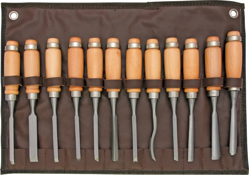 Steelex 12 Piece Carving Chisel Set