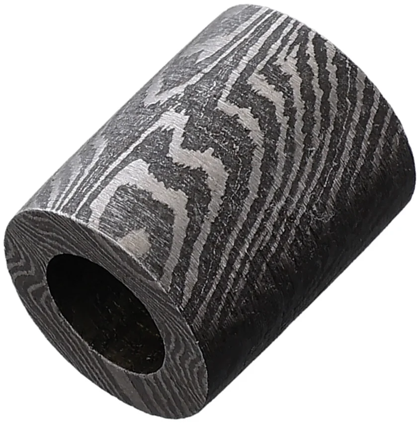 Tallen Straight Cylinder Barrel Bead (Damascus)