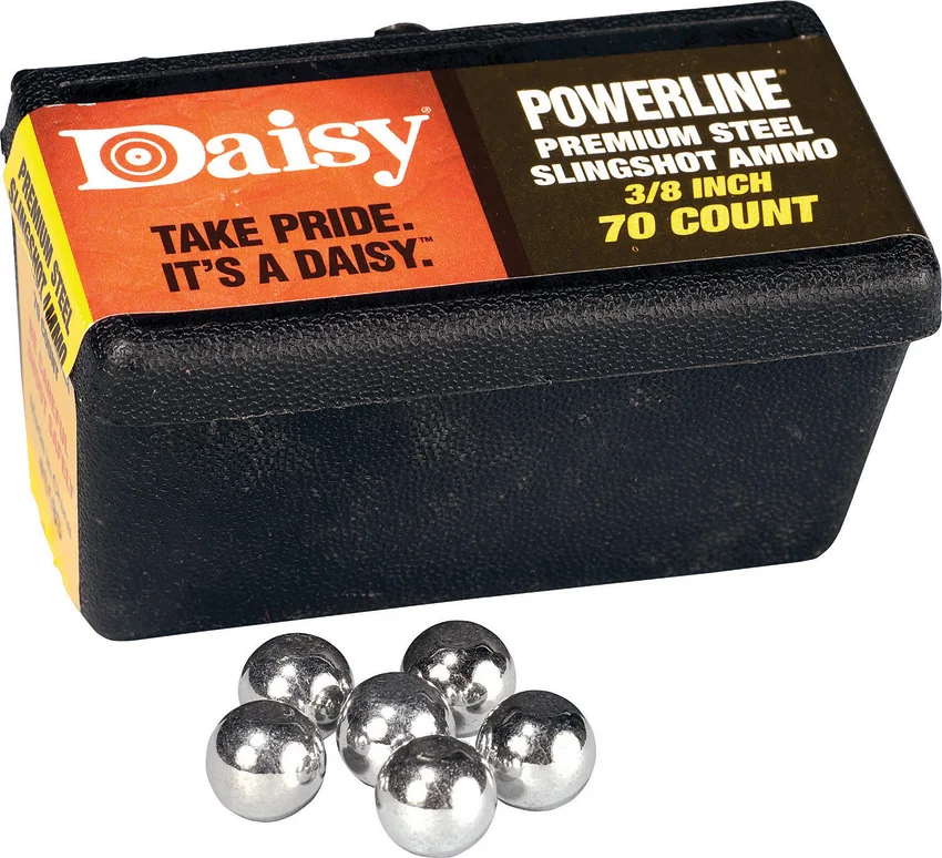 Daisy Steel Slingshot Ammo .38in