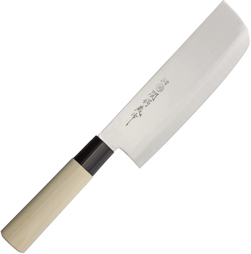 Fox Knives Nakiri Fixed Blade Knife Maple (6.75" Satin)