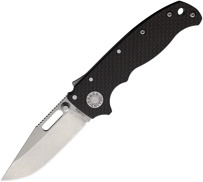 Demko AD20.5 Shark-Lock Knife CPM S35VN + Black Carbon Fiber (3.2" Stonewash)