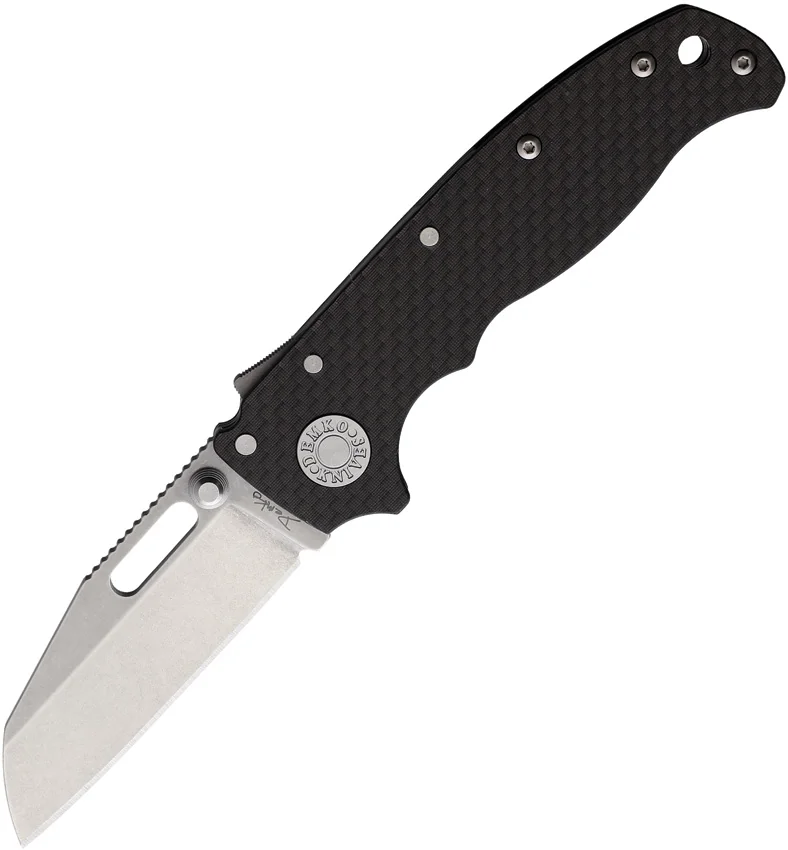 Demko AD20.5 Shark Foot  Knife S35VN + Carbon Fiber (3" Stonewash)