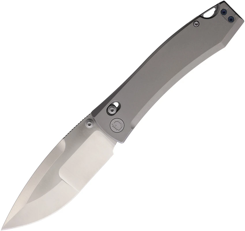 Daggerr Knives Nightmare Drop Point Crossbar Lock Knife Ti (4" Satin)