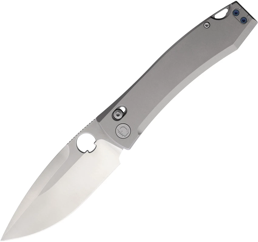 Daggerr Knives Nightmare MagnaCut Crossbar Lock Knife Titanium (4" Satin)
