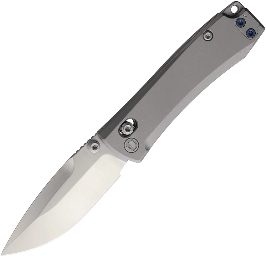 Daggerr Knives Nightmare 63 MagnaCut Crossbar Lock Knife Titanium (2.6" Satin)
