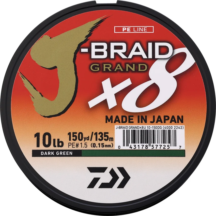Daiwa J-Braid Grand Line 10/150 DG