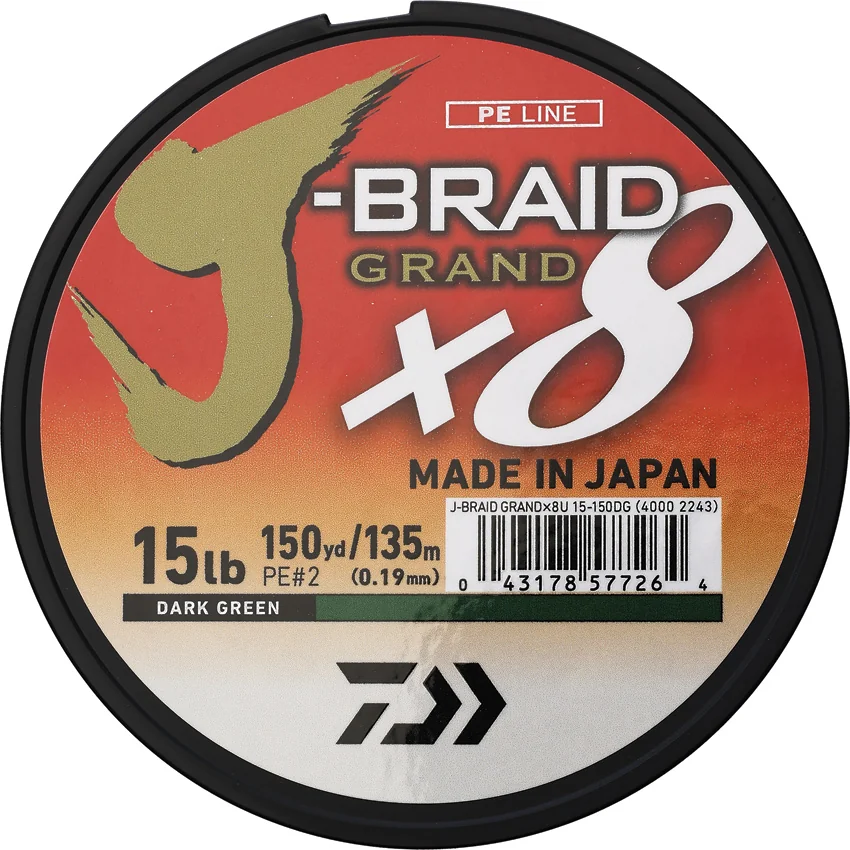 Daiwa J-Braid Grand Line 15/150