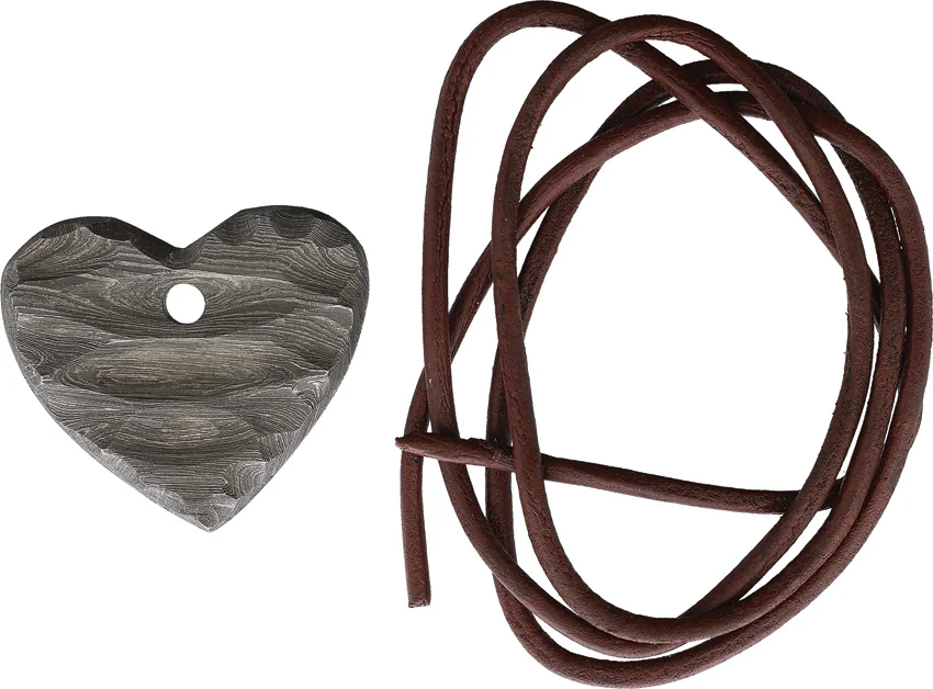Damascus Damascus Heart Pendant