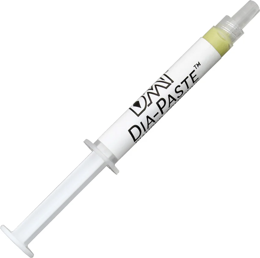 DMT Dia-Paste Honing Compound Yellow 8000 Mesh/3 Micron - 2 Gram Syringe
