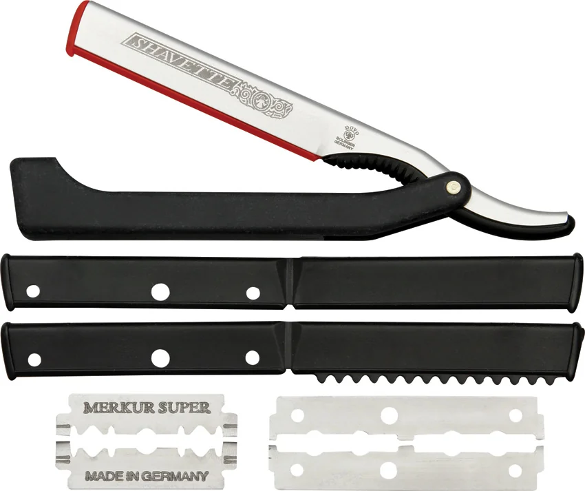 Dovo Shavette Straight Edge Razor Blade Black