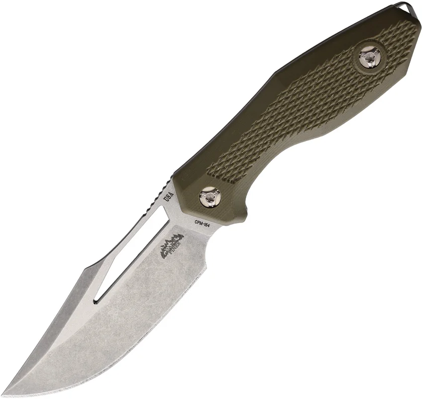 Dark Pines Widow Maker Green Micarta