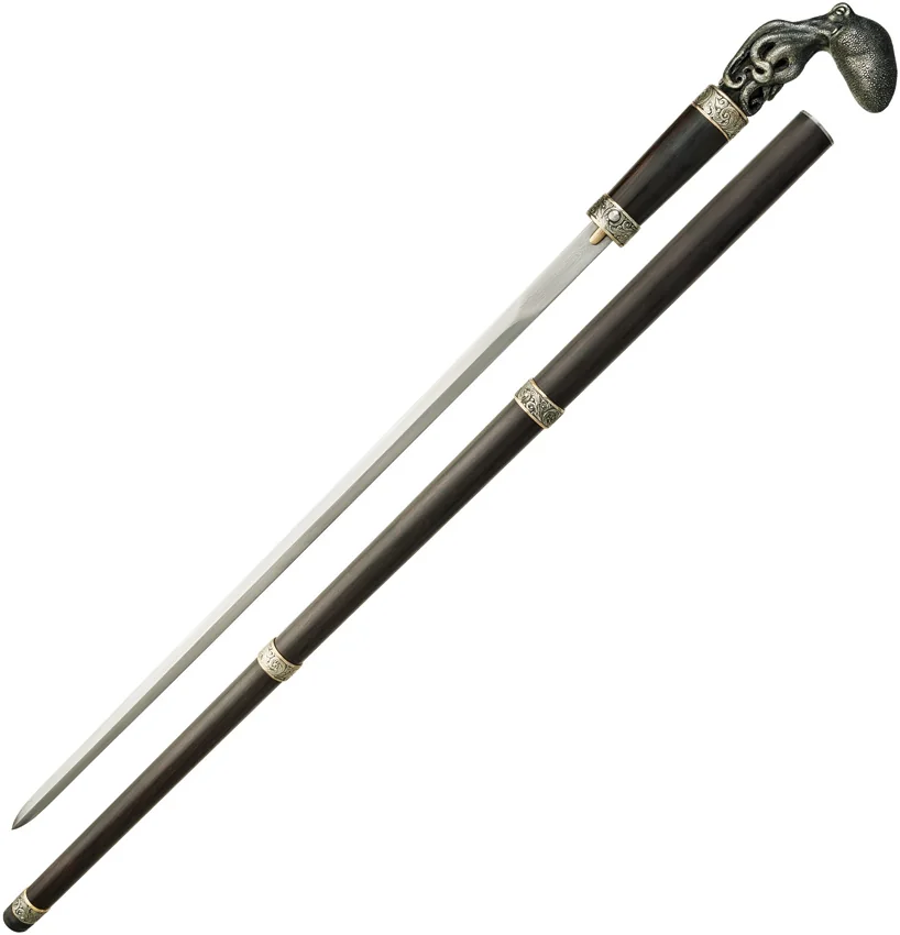 Dragon King Sword Cane Octopus