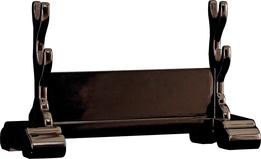 Dragon King Black Lacquer Sword Stand