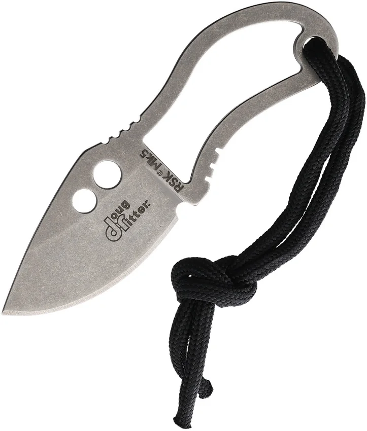 Doug Ritter RSK Mk5 Survival Fixed Blade Knife (1.8" Stonewash) DRMK5