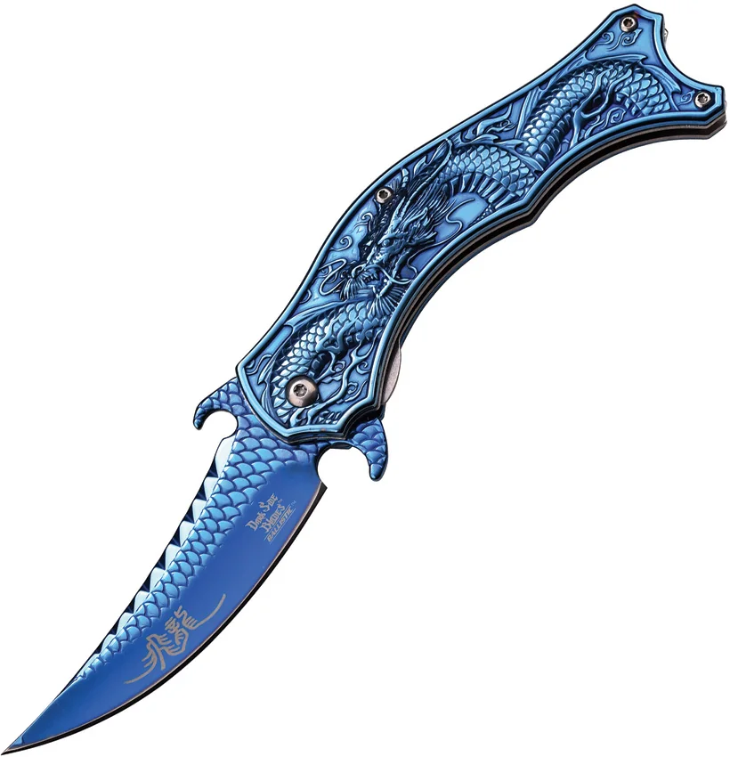 Dark Side Dragon Linerlock A/O Blue