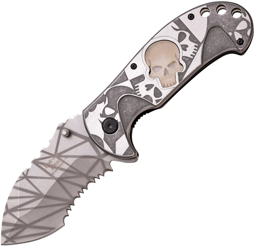 Dark Side Glow Linerlock A/O Brushed