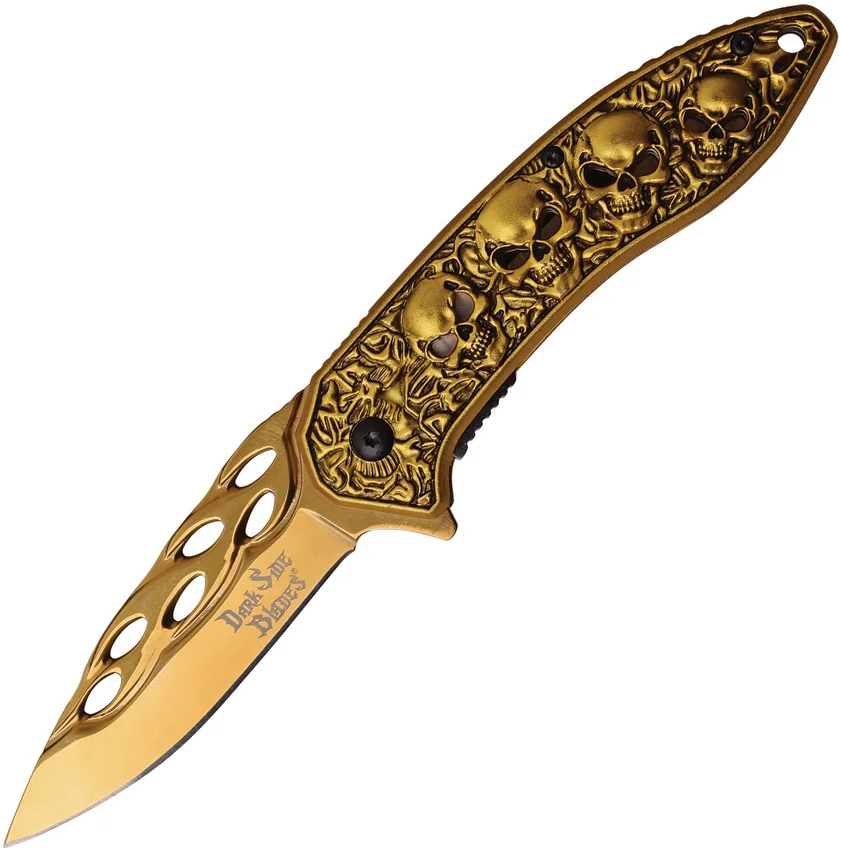 Dark Side Skull Linerlock A/O