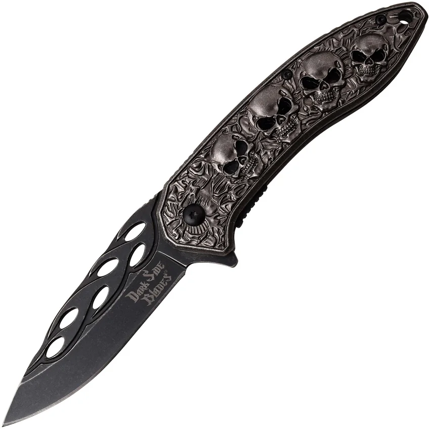 Dark Side Skull Linerlock A/O