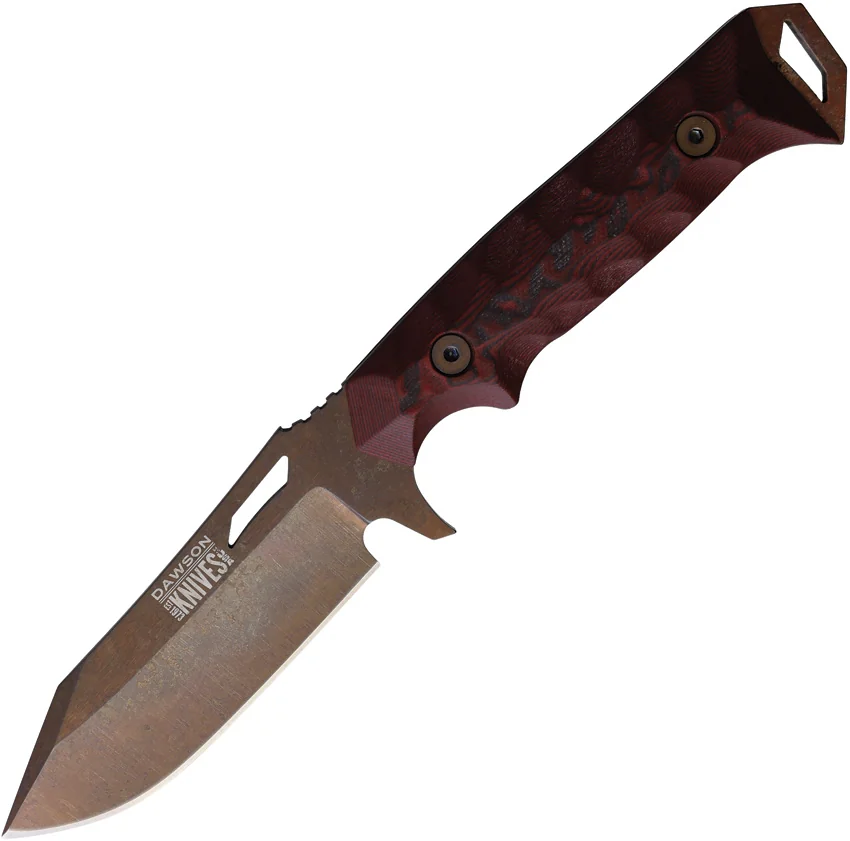 Dawson Knives Shepherd Fixed Blade Red