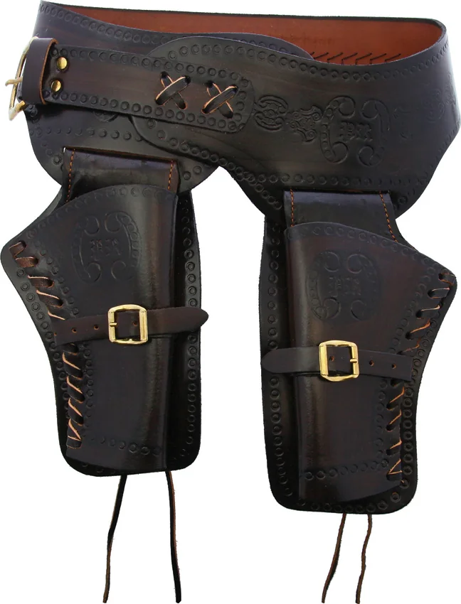 Denix Sm Double Draw Holster Black