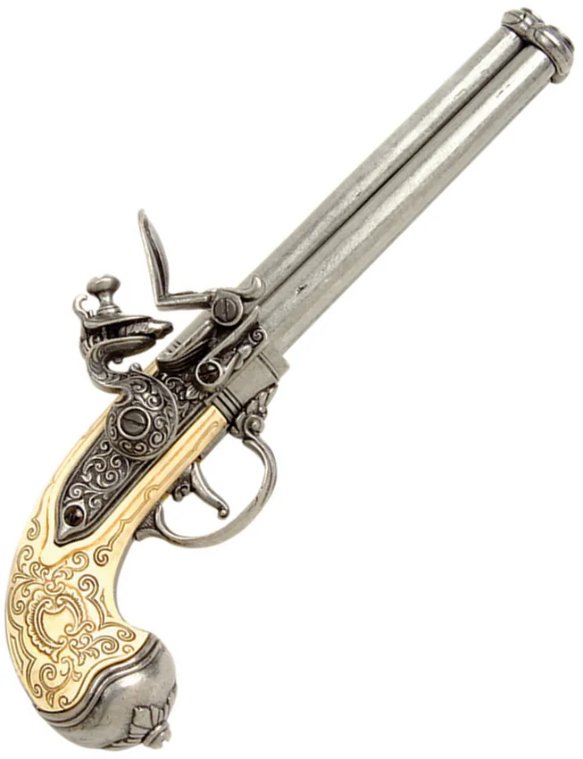 Denix Italian 3-Barrel Flintlock