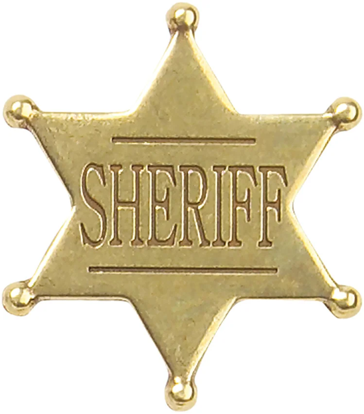 Denix Deluxe Western Sheriff Badge
