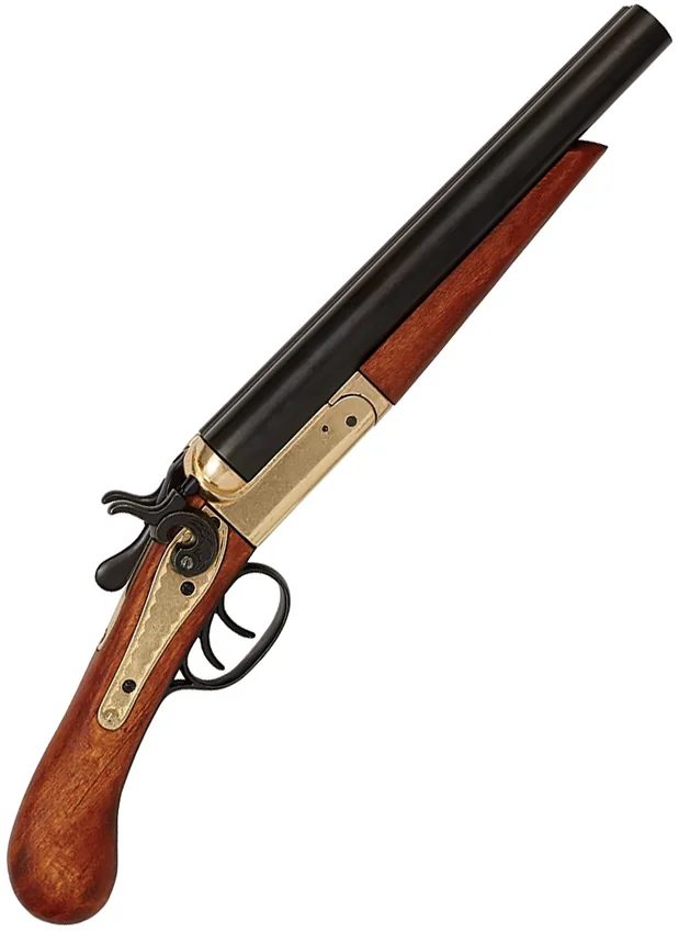 Denix 1868 Double-Barrel Pistol