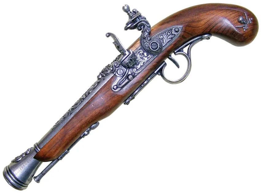 Denix Flintlock Pirate Pistol Left