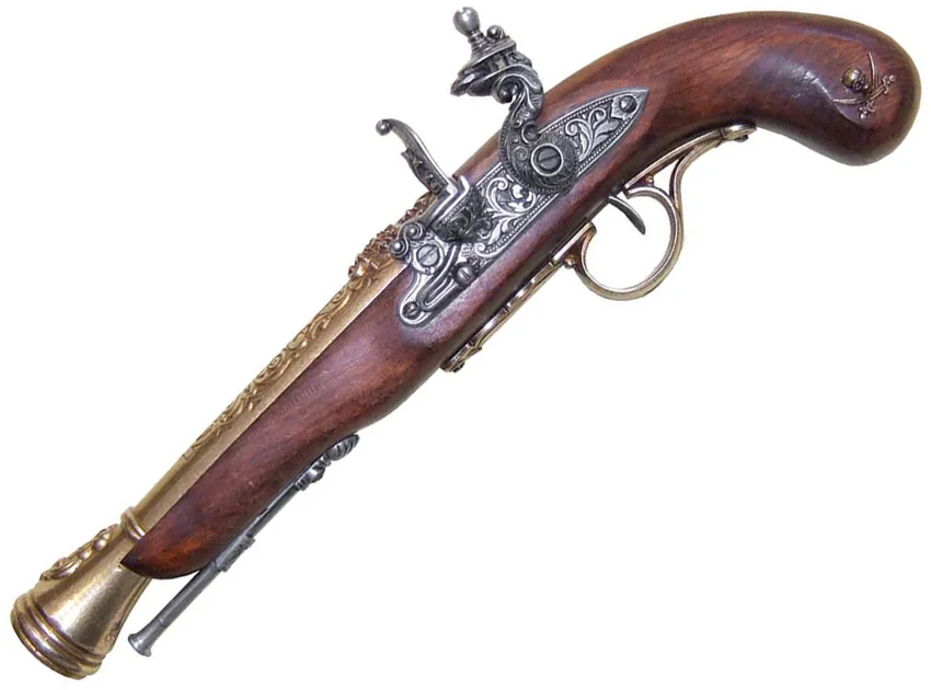 Denix Flintlock Pirate Pistol Left