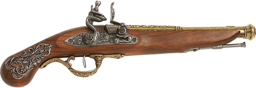 Denix English Flintlock Pistol