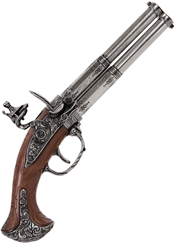 Denix French 2 Barrel Flintlock