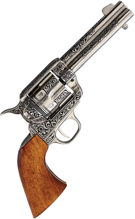Denix Engraved Fast Draw Revolver