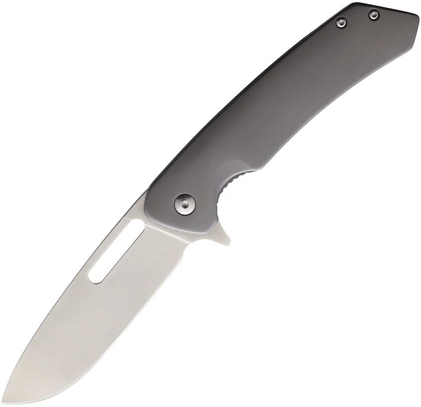 EKA Classic 8 Frame Lock Knife Gray Steel (4.75" Satin)