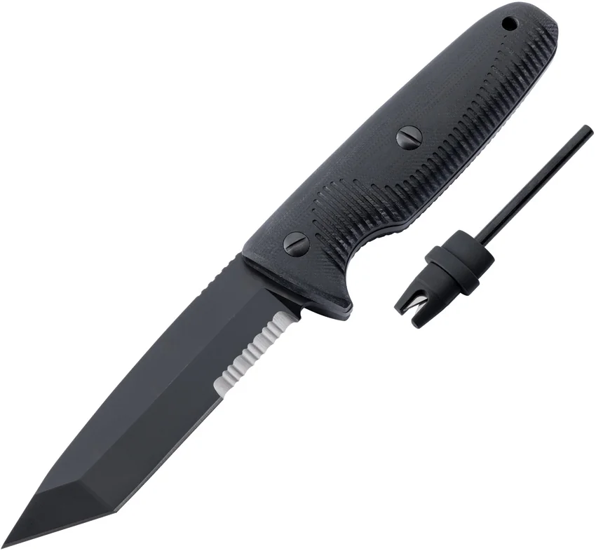 EKA Nordic T12 Fixed Blade Knife Black (4.7" Black) 714402
